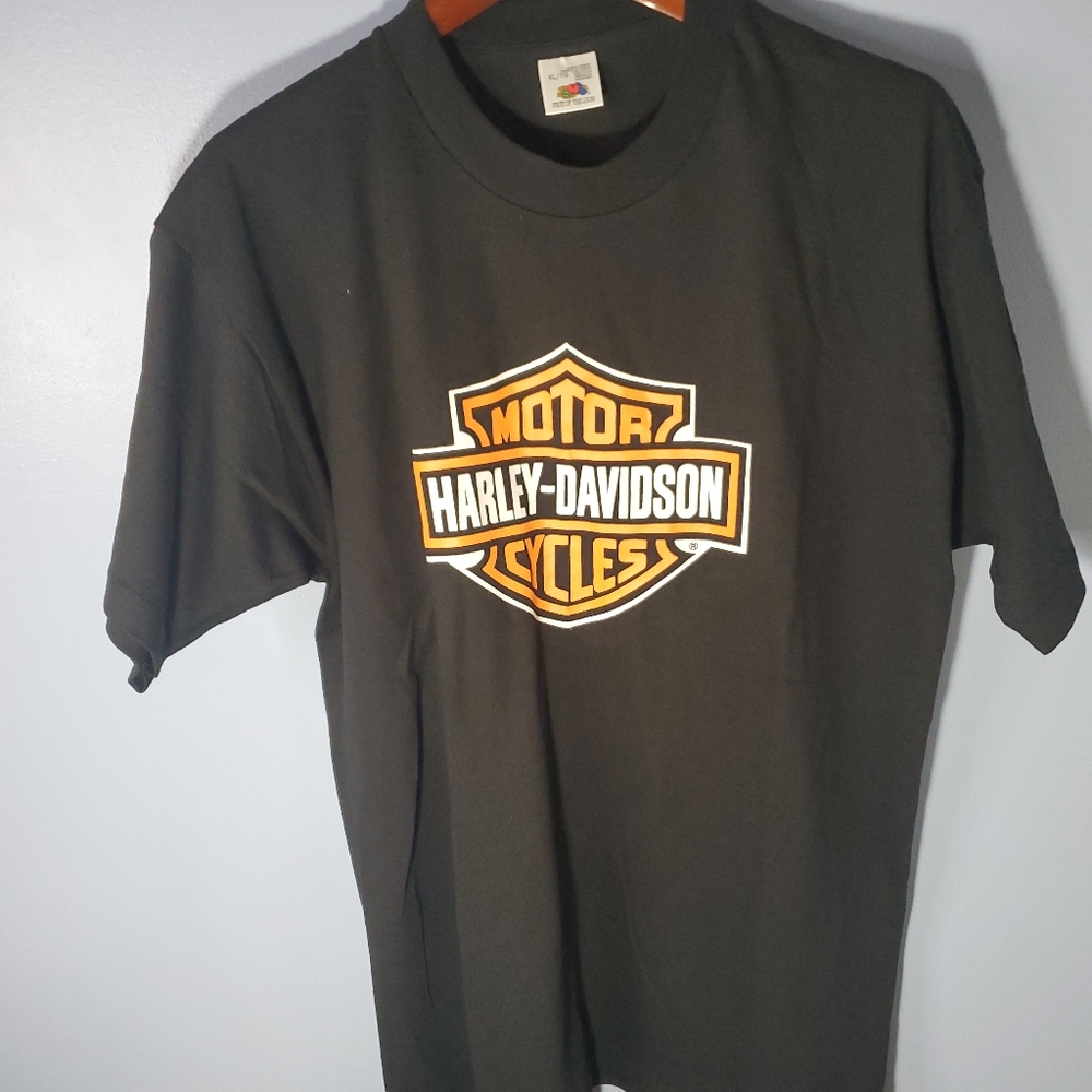 Vintage Harley Davidson T Shirt Single Stich Size XL Made In Canada